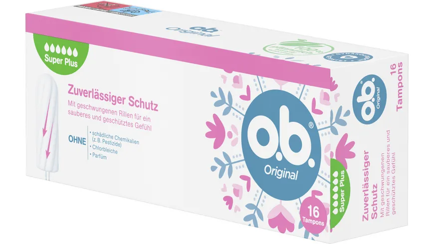 O.B. Tampons Original Super Plus