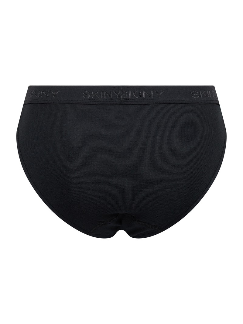 Tanktop mit Stretch-Anteil in schwarz