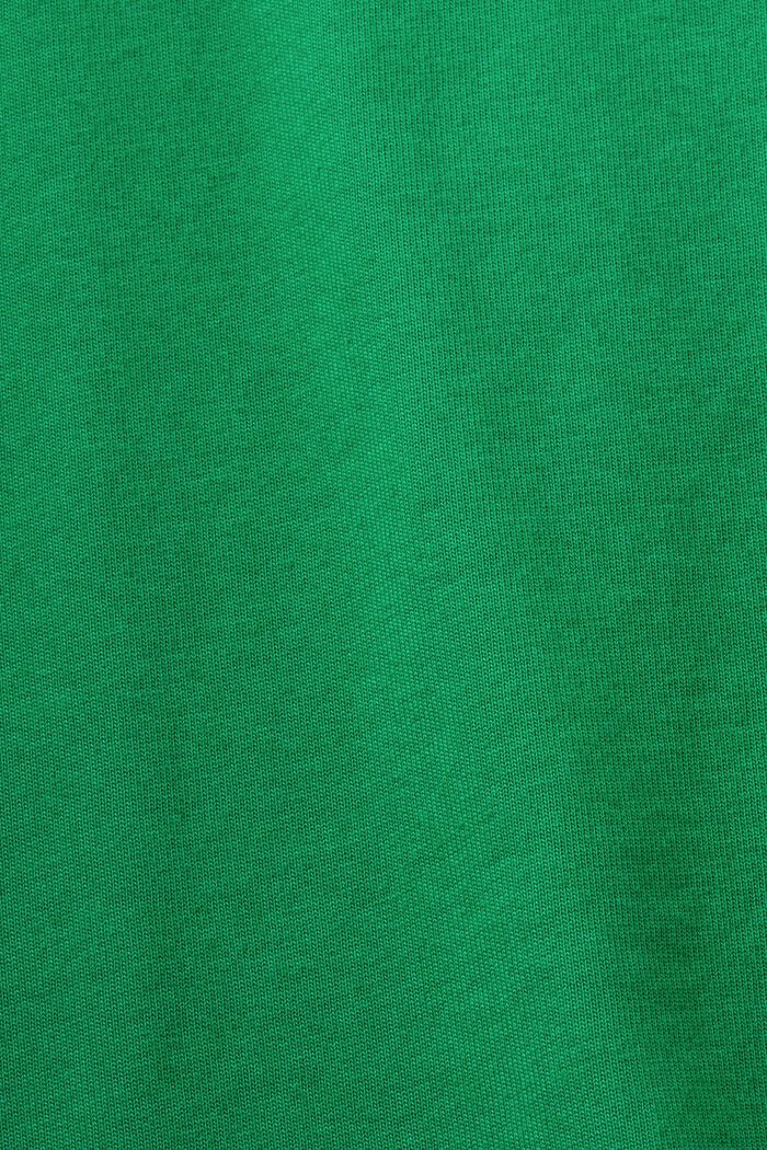 Baumwoll-T-Shirt mit Logo und Rundhalsausschnitt