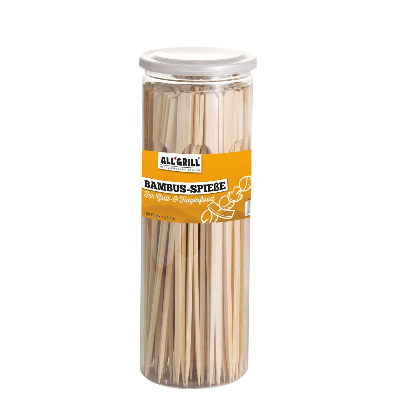 PaellaWorld International Paella World 150 Stück Bambusspieße, Länge 23 cm