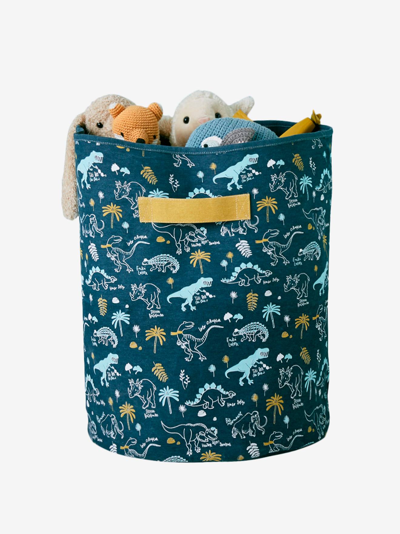 Panier de rangement XL DINORAMA bleu