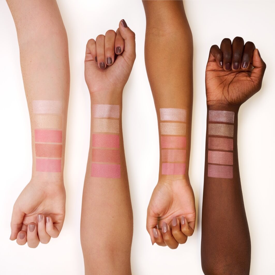 peachy BLOSSOM blush & highlighter palette