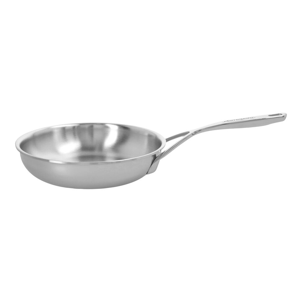 Bratpfanne 20 cm, 18/10 Edelstahl, Silber
