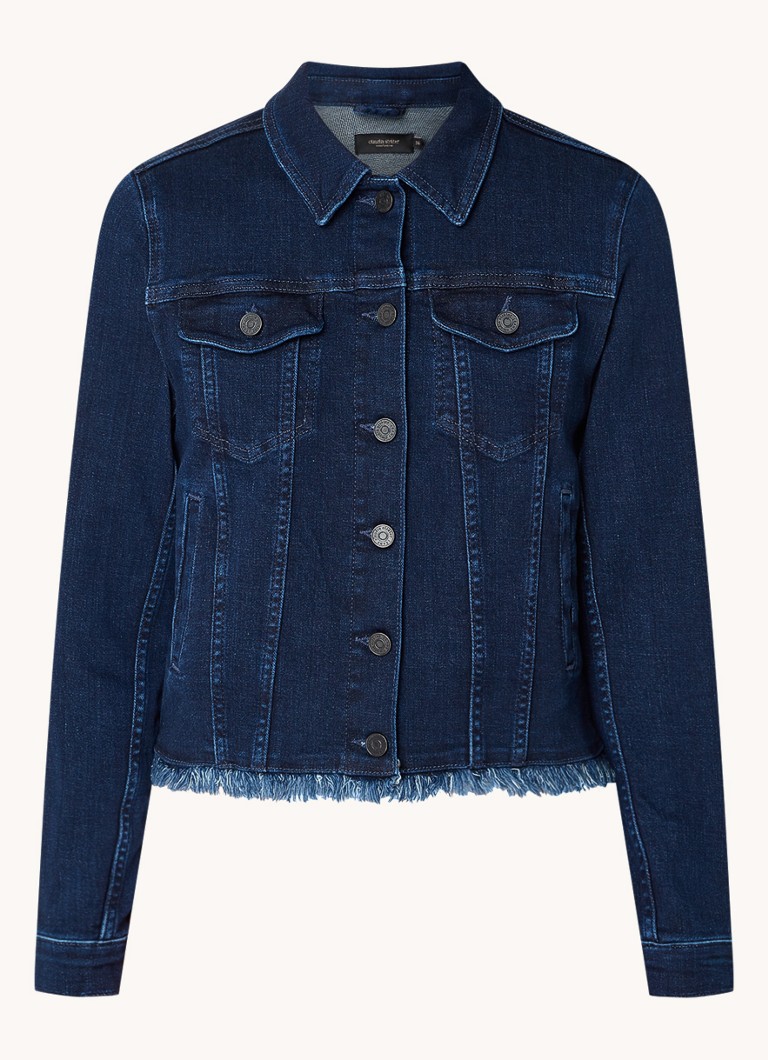 Claudia Sträter Denim jacket with chest and side pockets
