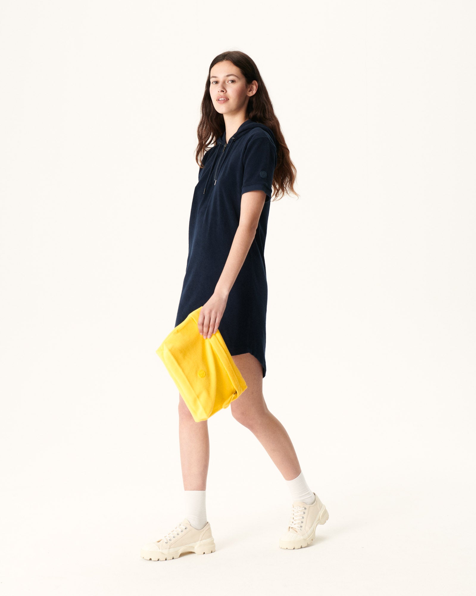 Petite pochette éponge Citron Sea