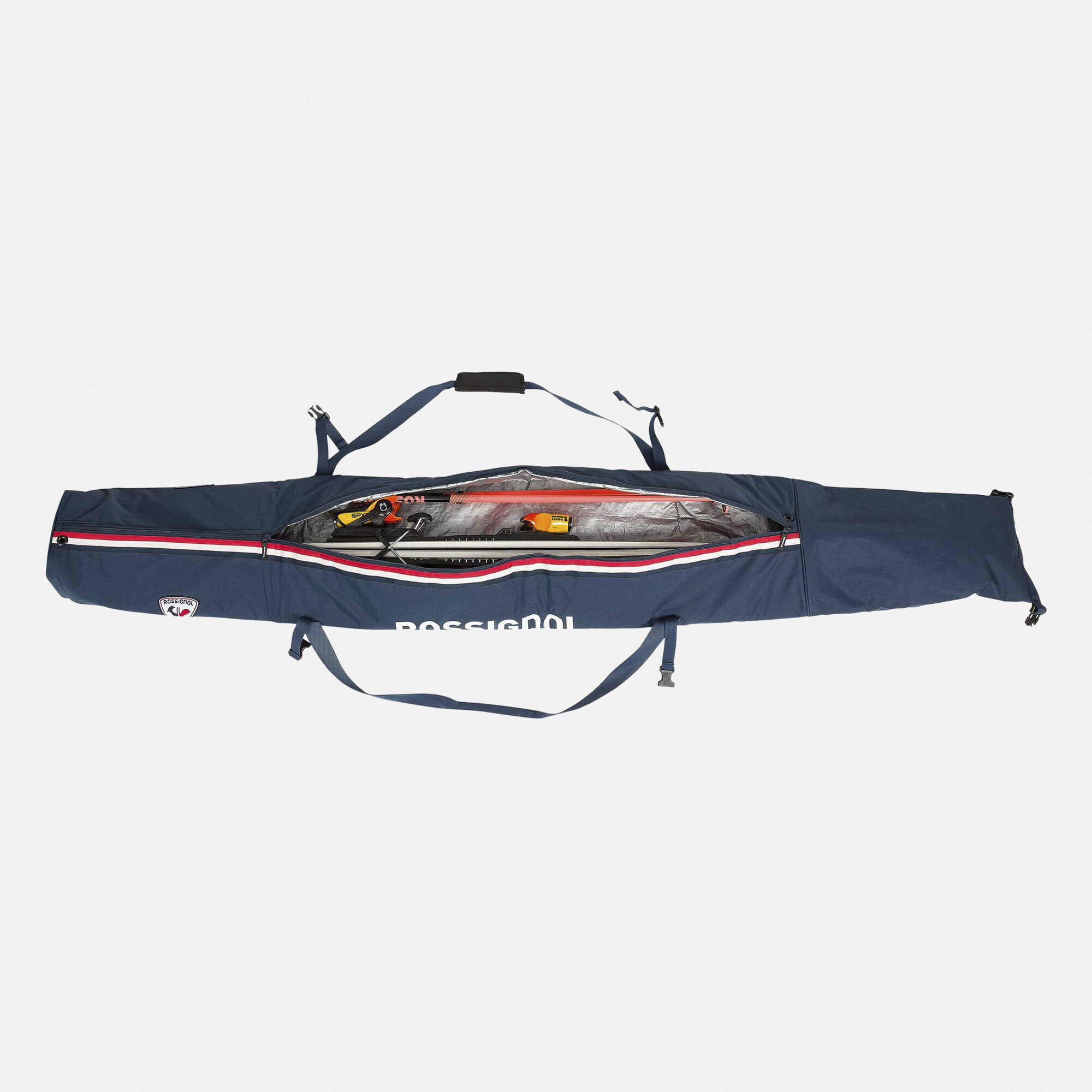 Housse à Skis Matelassée Unisexe Strato 1 Paire Extensible De 160 à 210 Cm