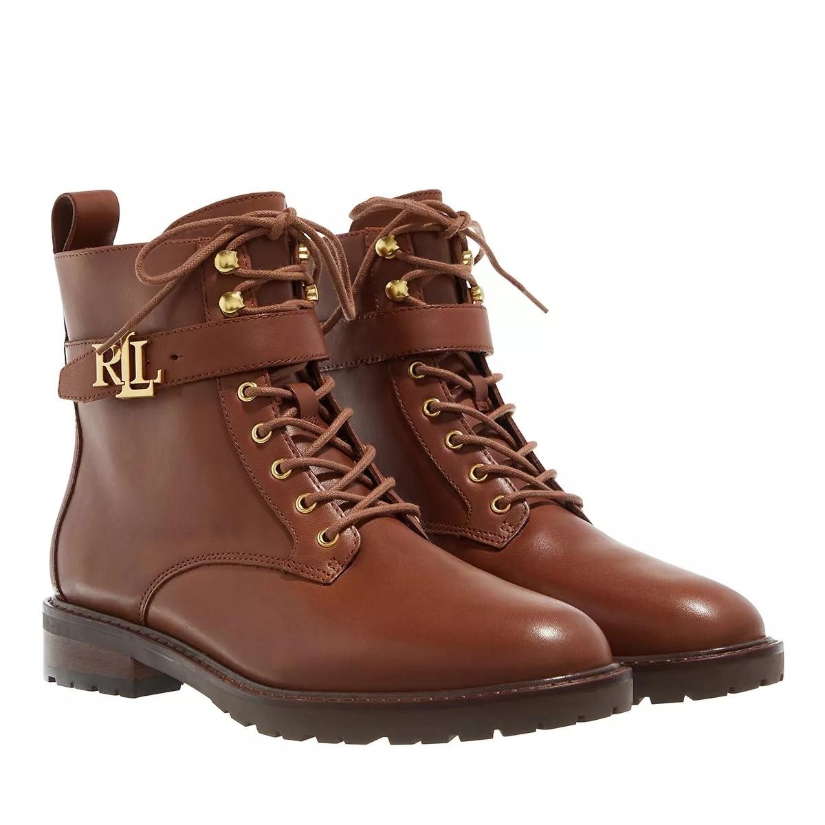 RALPH LAUREN Stiefeletten braun Schnürstiefel
