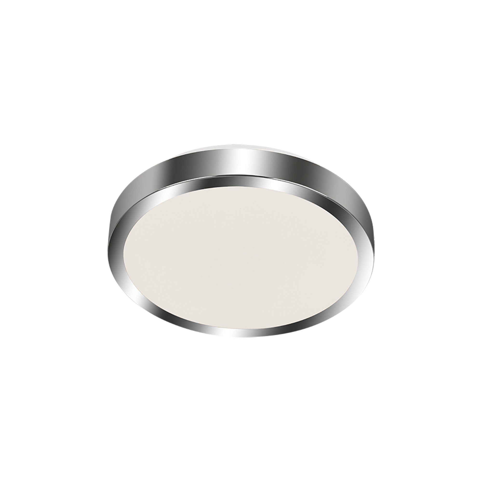 Briloner Leuchten LED Deckenleuchte 2302-018, LED fest verbaut, Neutralweiß, Badezimmerleuchte 4.000K 1.500lm 15W IP44 Ø29cm