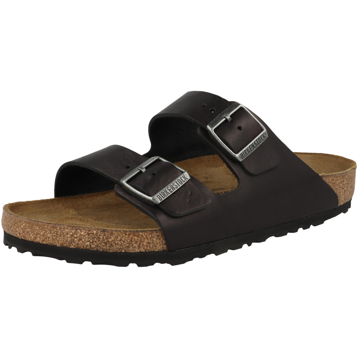 Birkenstock Arizona Naturleder Normal Sandale schwarz