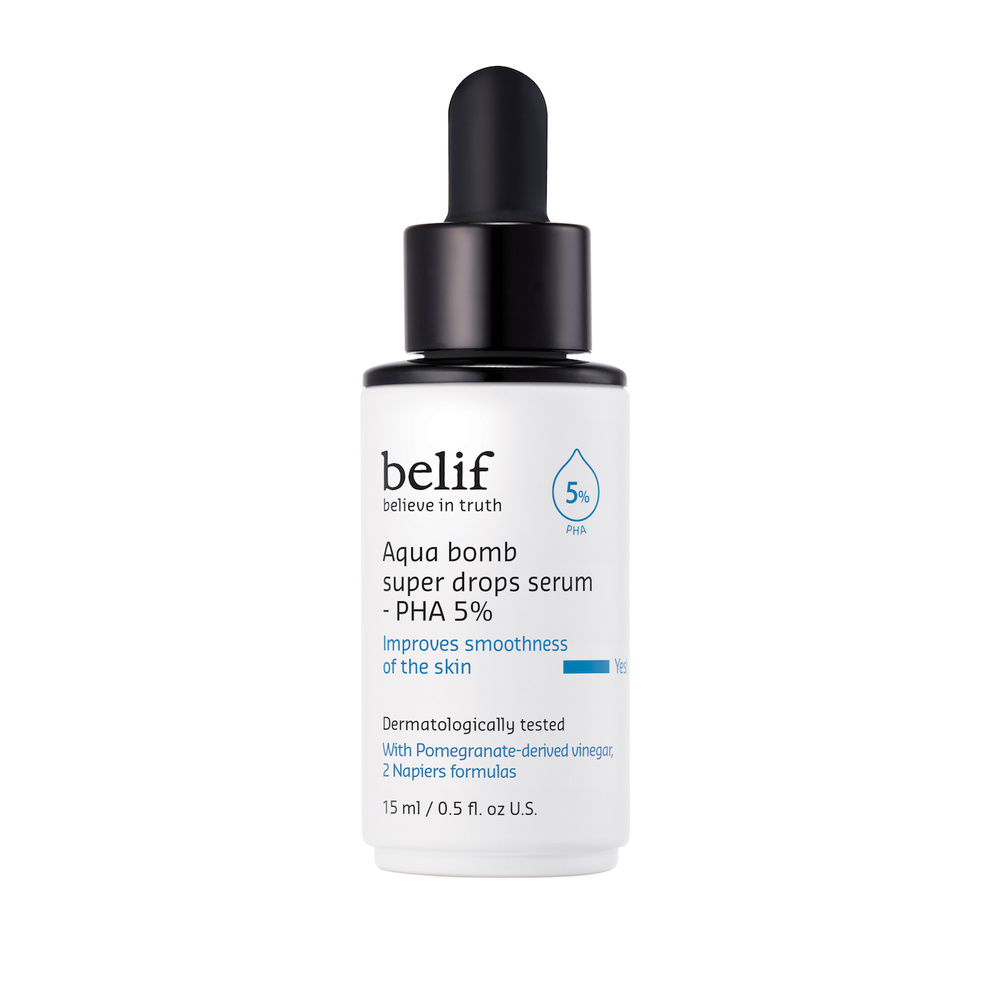 belif Aqua bomb super drops serum - PHA 5% Sérum