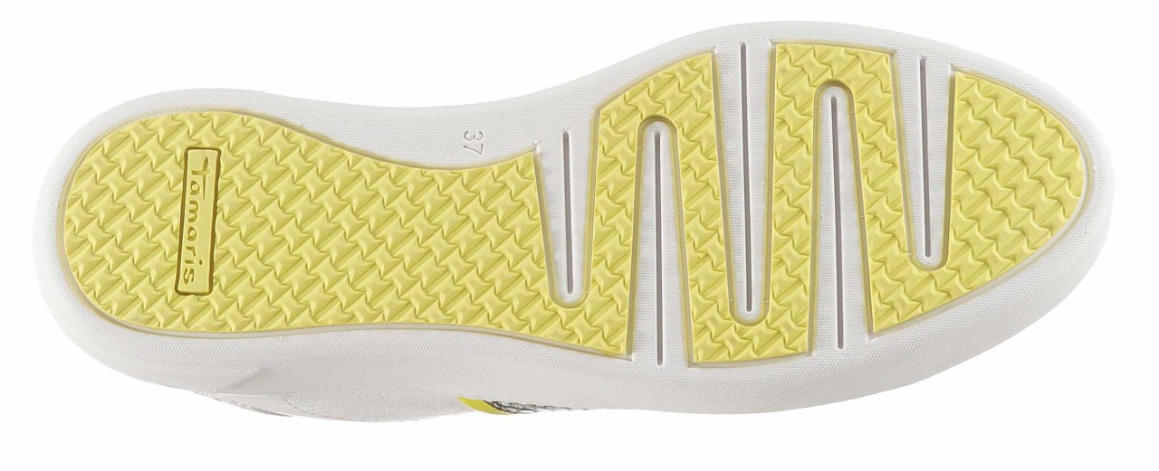 TAMARIS Sneaker weiss Da.-Schnürer