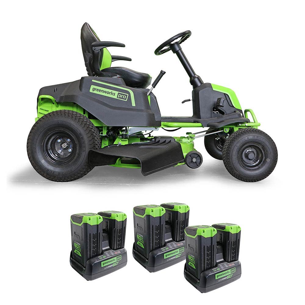 Cortador de grama autopropelido GREENWORKS 6 x 8.0 Ah 42