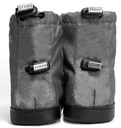 Stonz ~ Baby Booties ~ Heather Grey