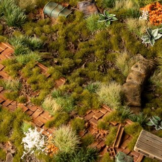Static Grass Tufts - Dry Green 2mm