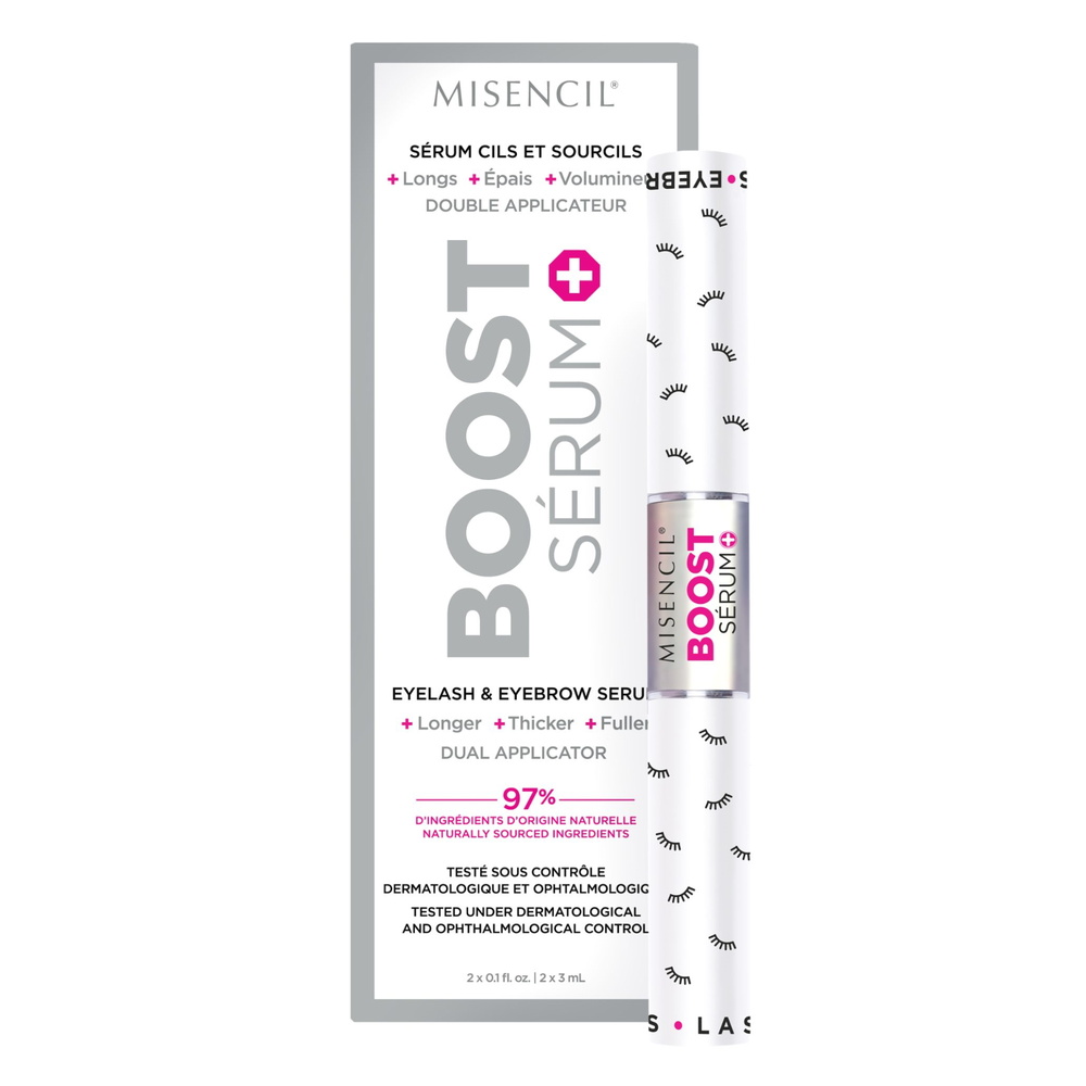 misencil SERUM BOOST Serum Croissance Cils Sourcils