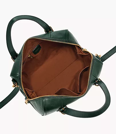 Fossil Satchel Carlie Leder