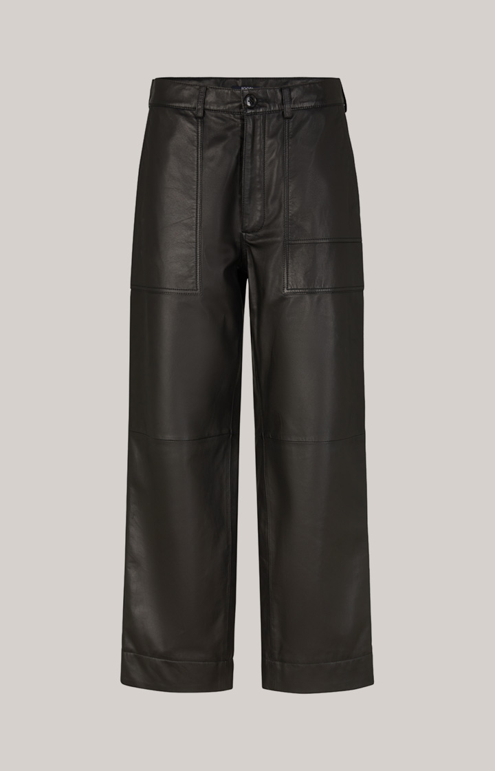 Lederhose in Schwarz