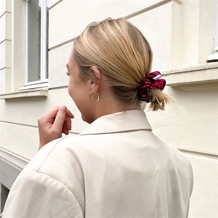 Original Scrunchie Bordeaux Red