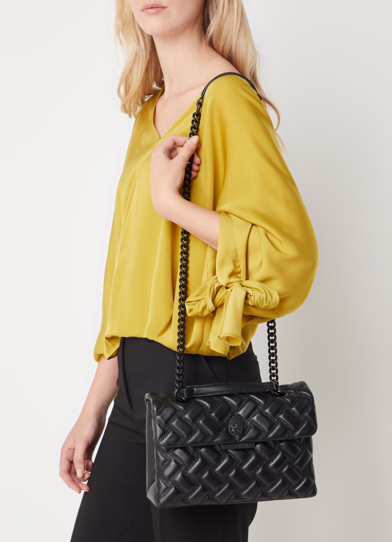 Kurt Geiger  Kensington schoudertas van lamsleer