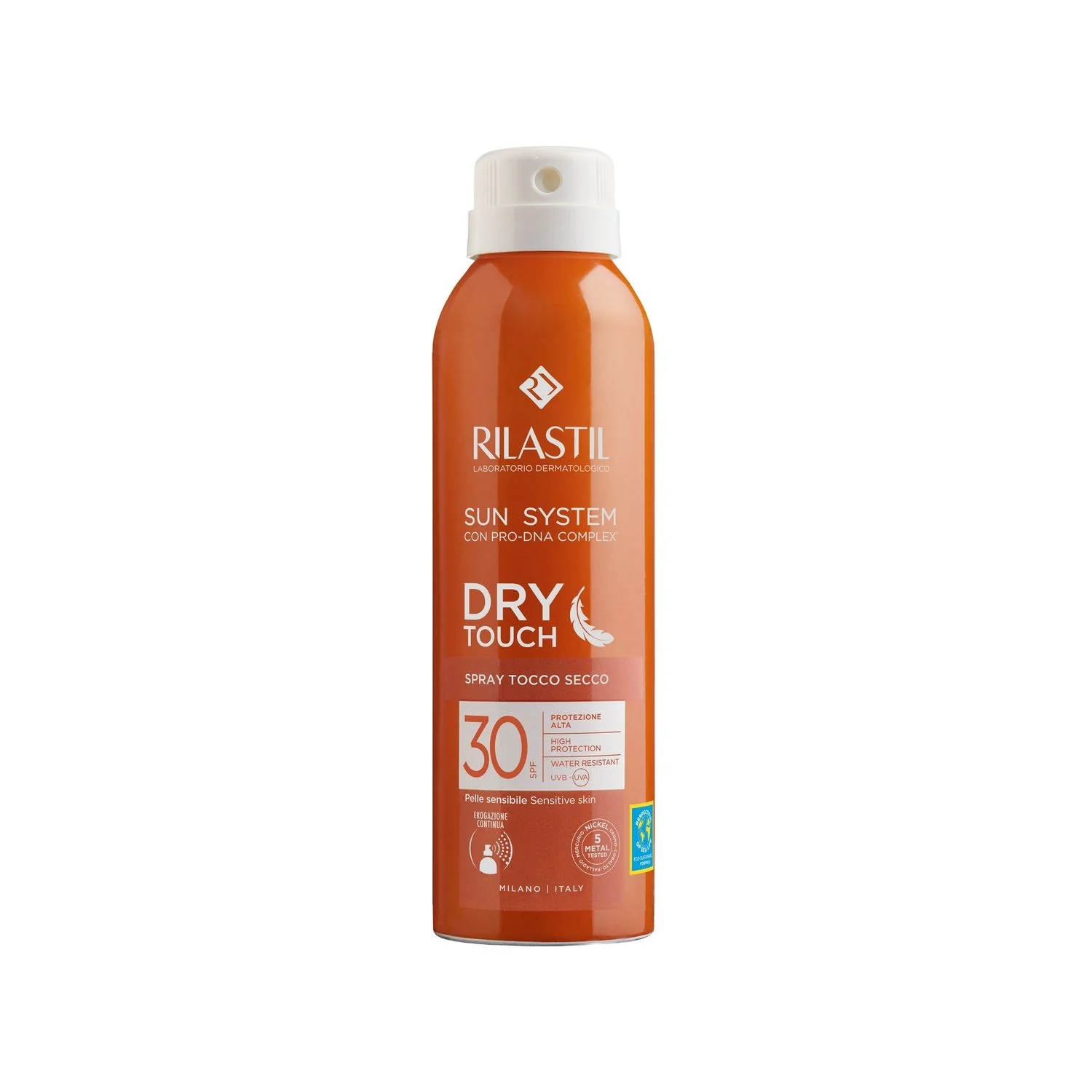 Sun System Dry Touch Spray SPF30 - Spray solar corporal de alta protección.