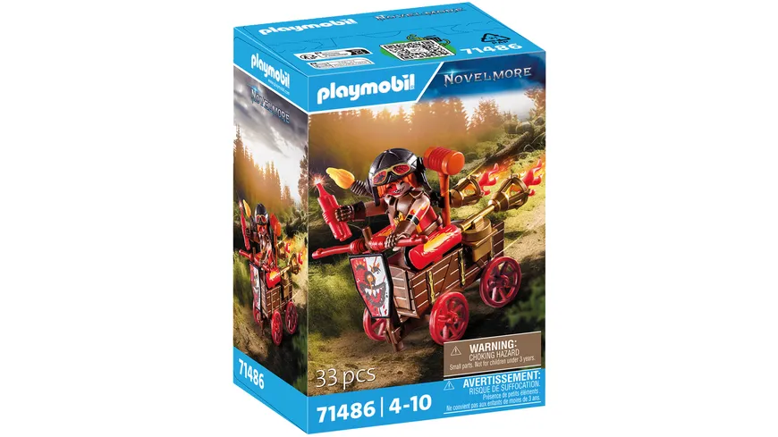 PLAYMOBIL 71486 - Novelmore - Kahbooms Rennwagen