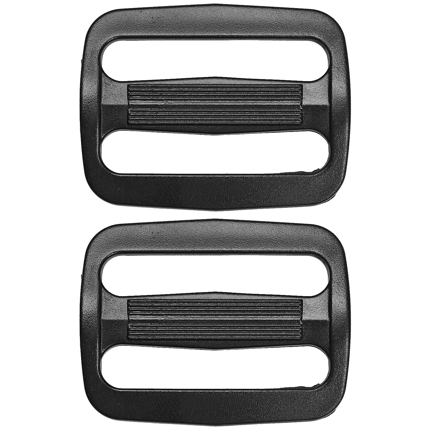 buttinette Leiterschnallen, für 40 mm breite Bänder, 4 Stück, Kunststoff
