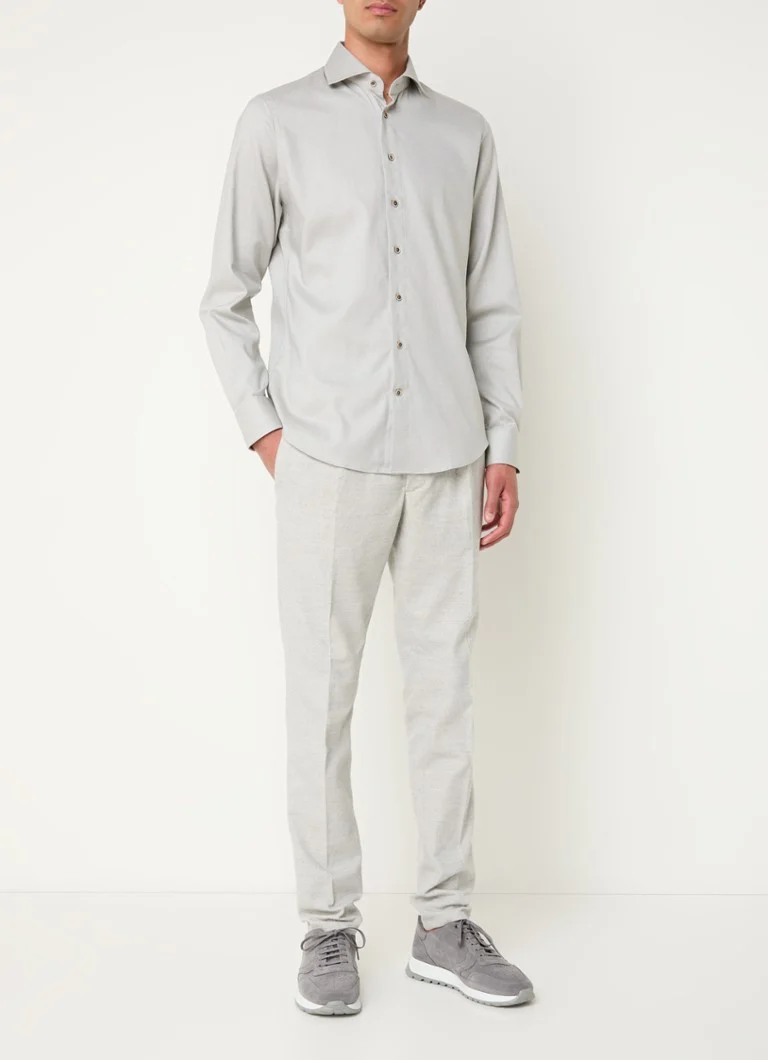 Profuomo slim fit košulja s prugastim printom