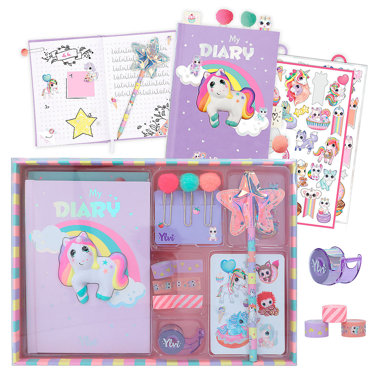 Ylvi & the Minimoomis Kreativset Create Your Diary