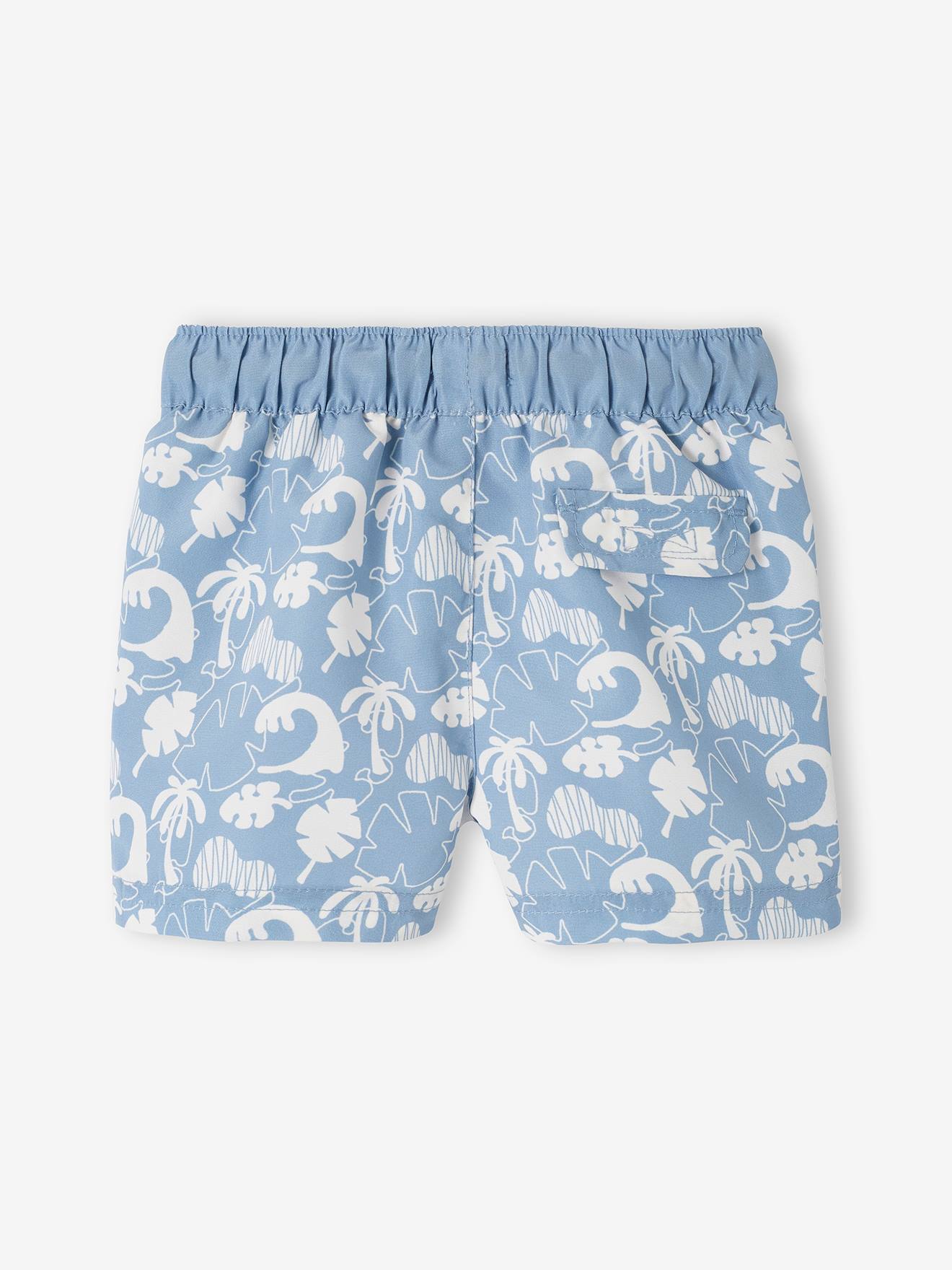 Vertbaudet Jungen Baby Badehose Oeko-Tex - graublau