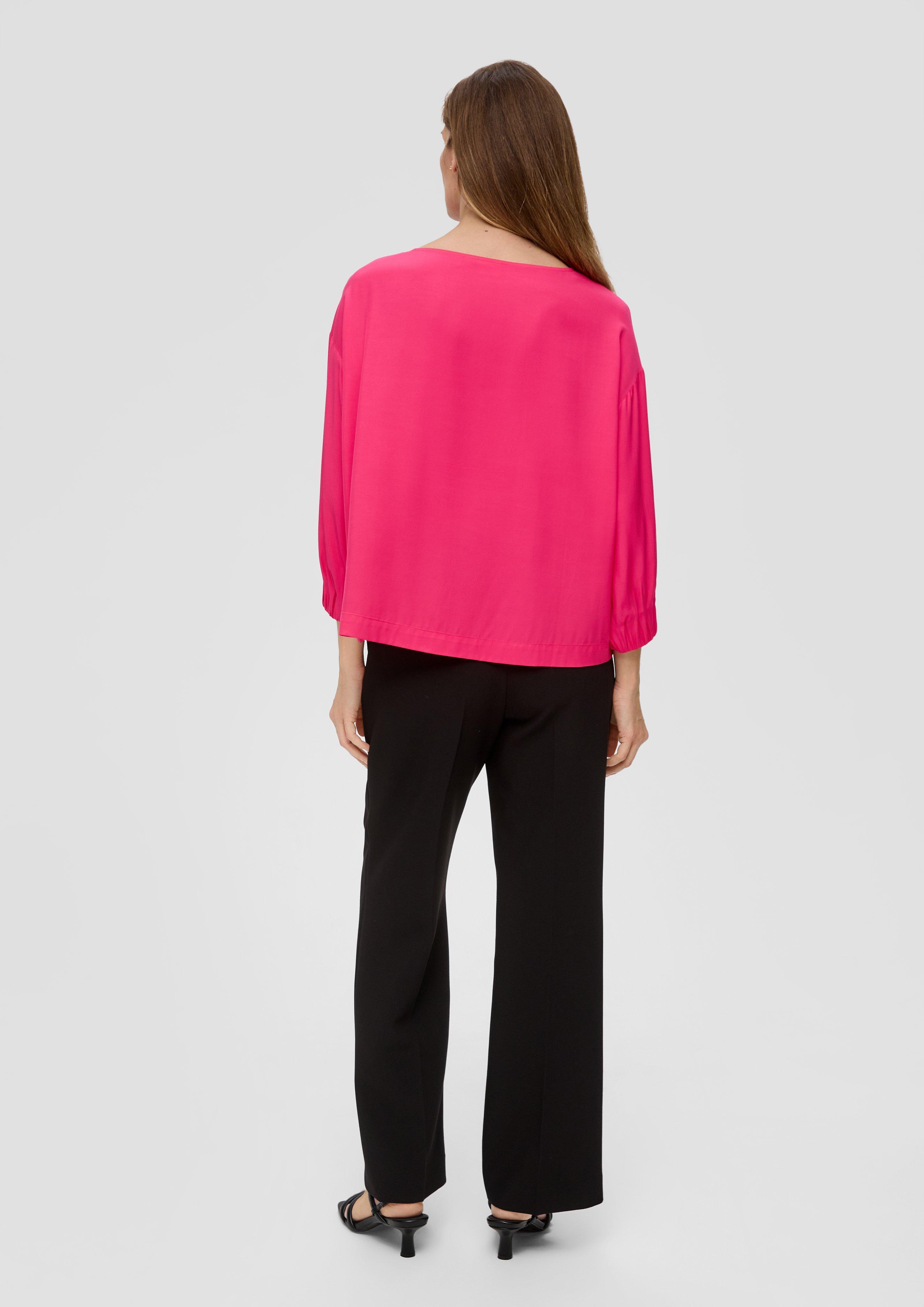 Weite Bluse aus Twill  2145052-4554