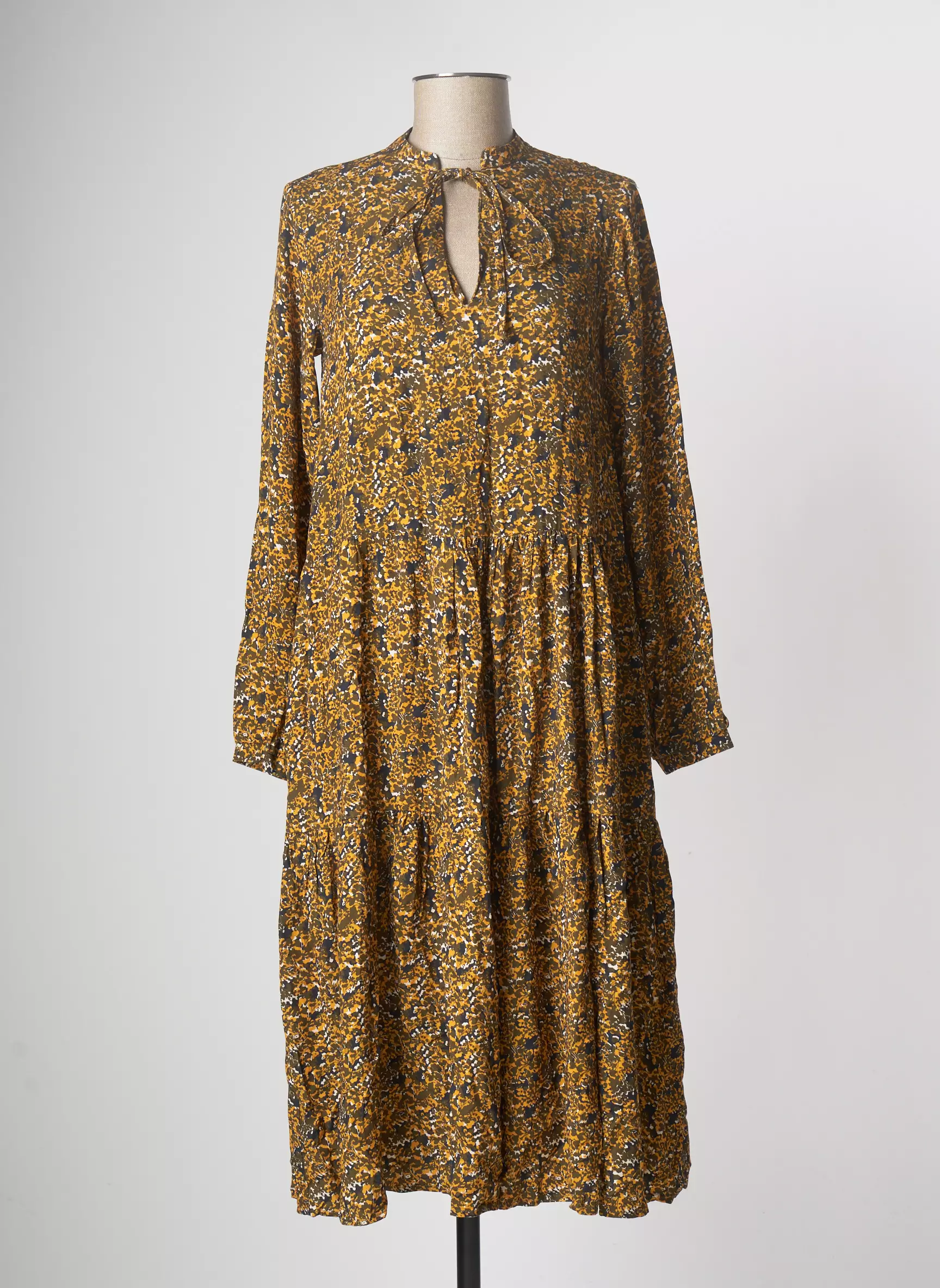 Le Fabuleux Marcel De Bruxelles Robes Mi Longues Femme couleur jaune