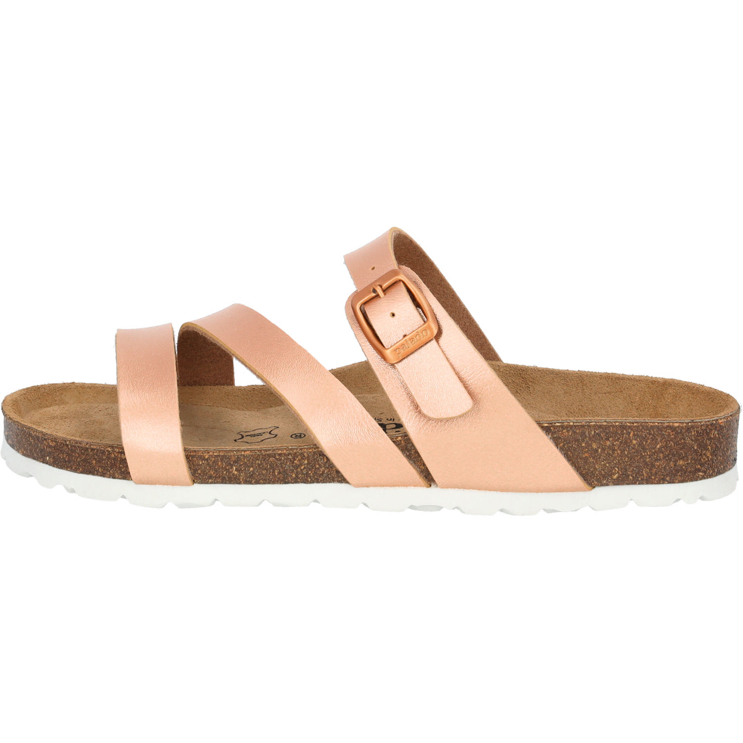 Palado Ikaria Metallic, Pantoletten, Damen, Rose