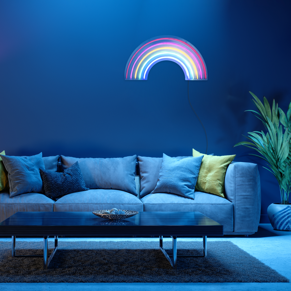 Neon-LED-Bild Neon-Rainbow