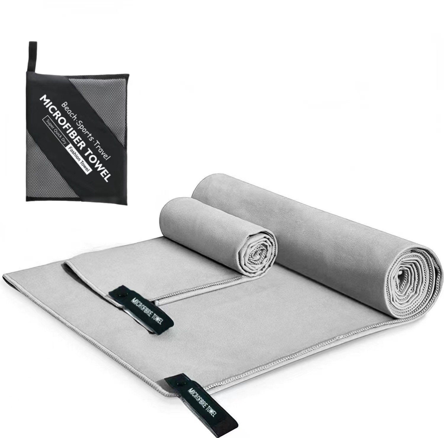 Runxizhou Sporthandtuch Mikrofaser Handtuch Set Microfaser Handtücher for Sporthandtuch, (1-St)