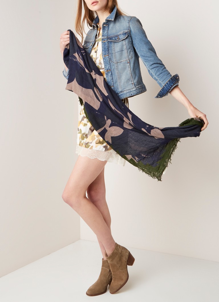 Geaca de denim cu fermoar Kioky Zadig & Voltaire