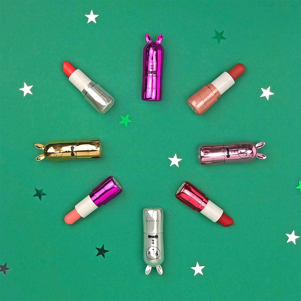 Inuwet Baume à Lèvres Edition Métallique / Fushia / Milkshake Baume à lèvres Naturel & Vegan