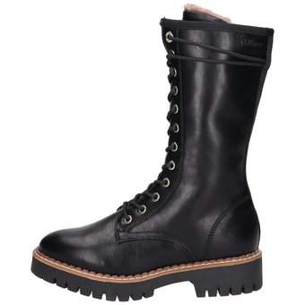 s.Oliver Schnürstiefelette in beige