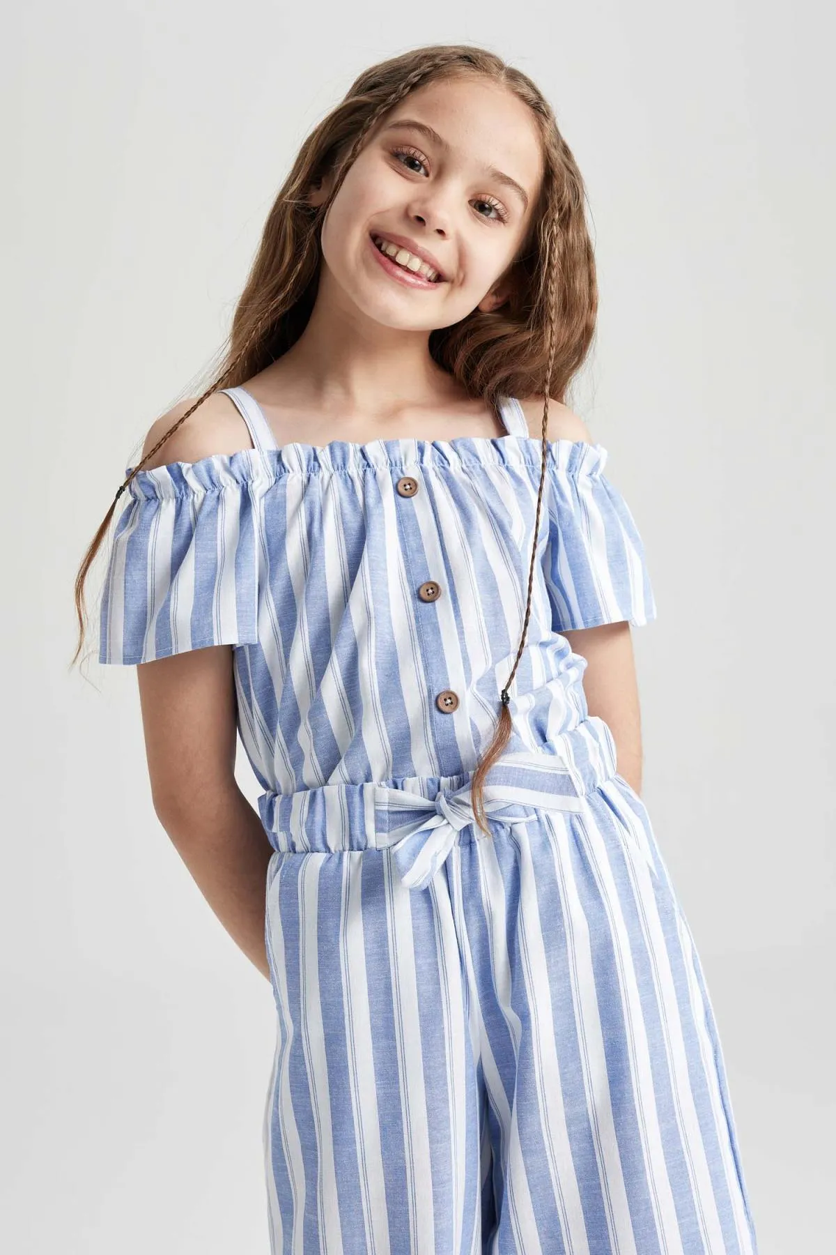 DeFacto  Mädchen-Trägerbluse mit kurzen Ärmeln Z4882a623sm