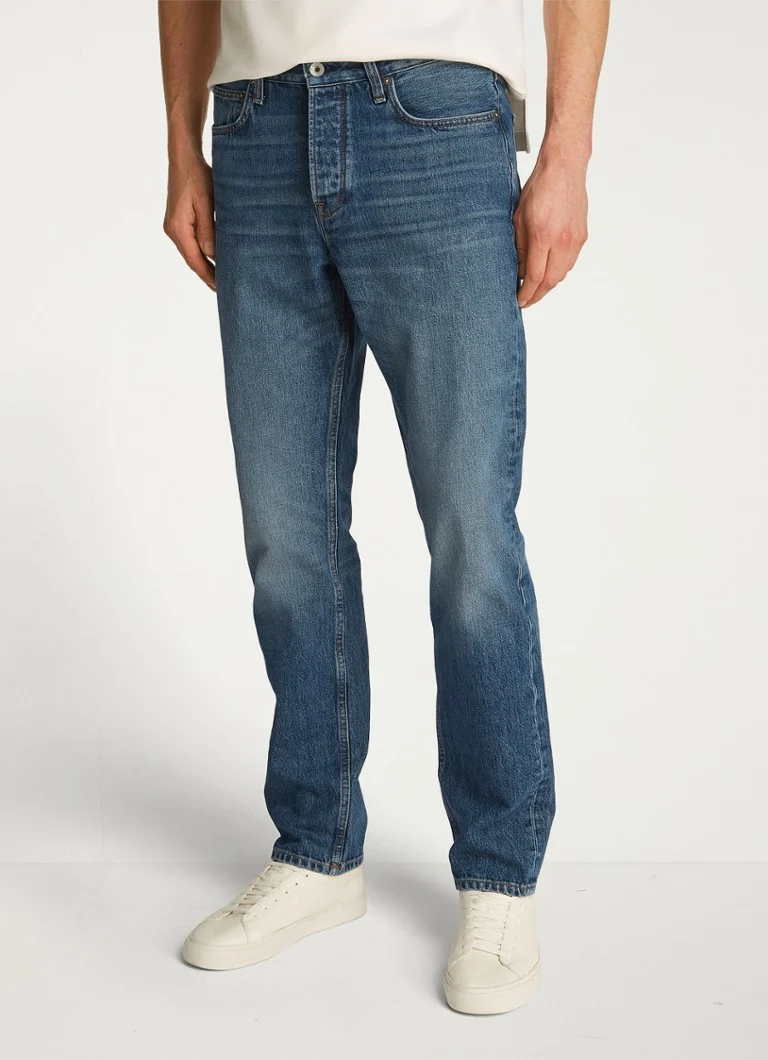 Jeansy Tommy Hilfiger Mercer z prostą nogawką, średnie wyblaknięcie