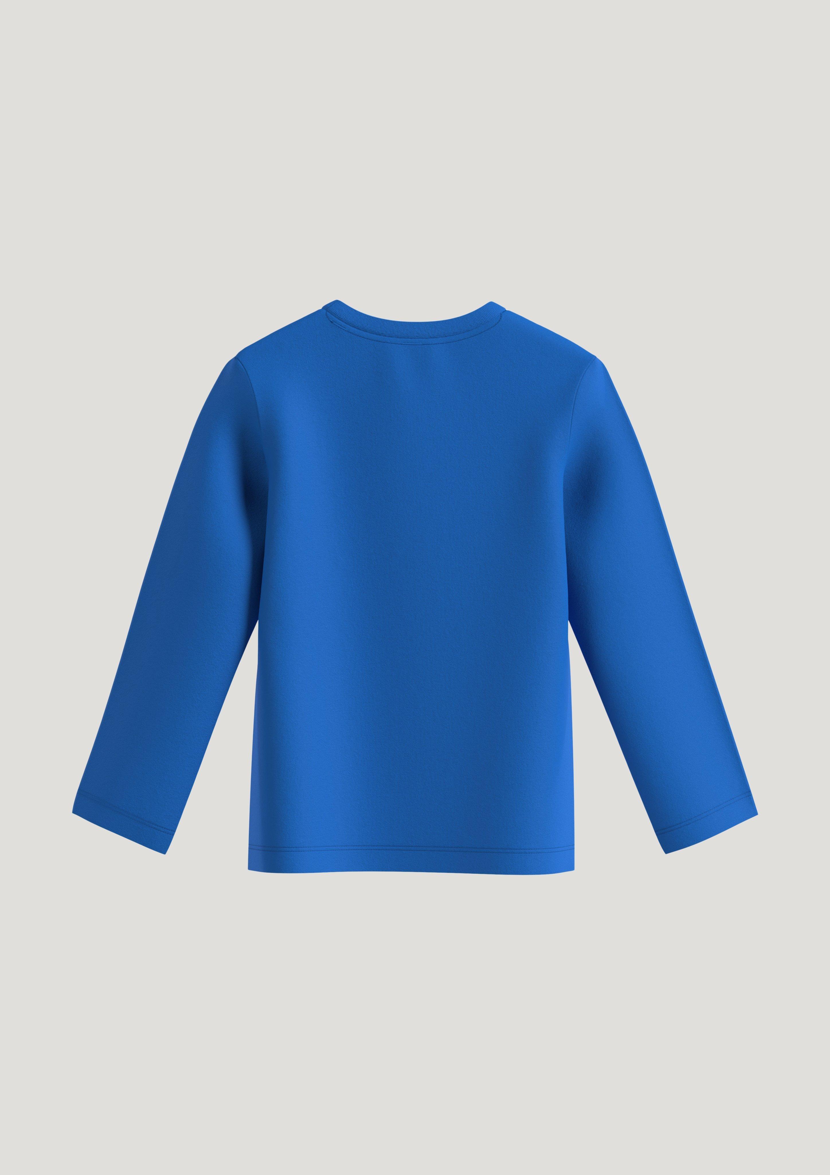 Longsleeve mit gummiertem Print  2134099-5588