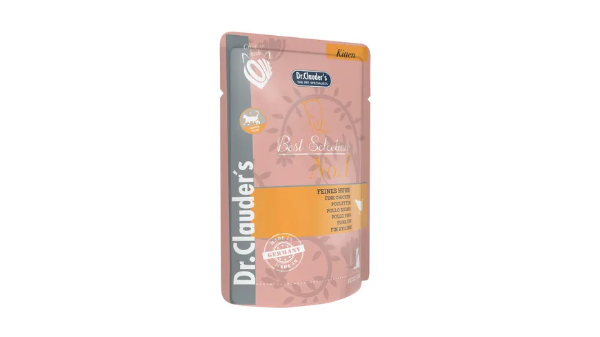 Dr. Clauders Katzennassfutter Sel. Kitt. No1 85g 85 g
