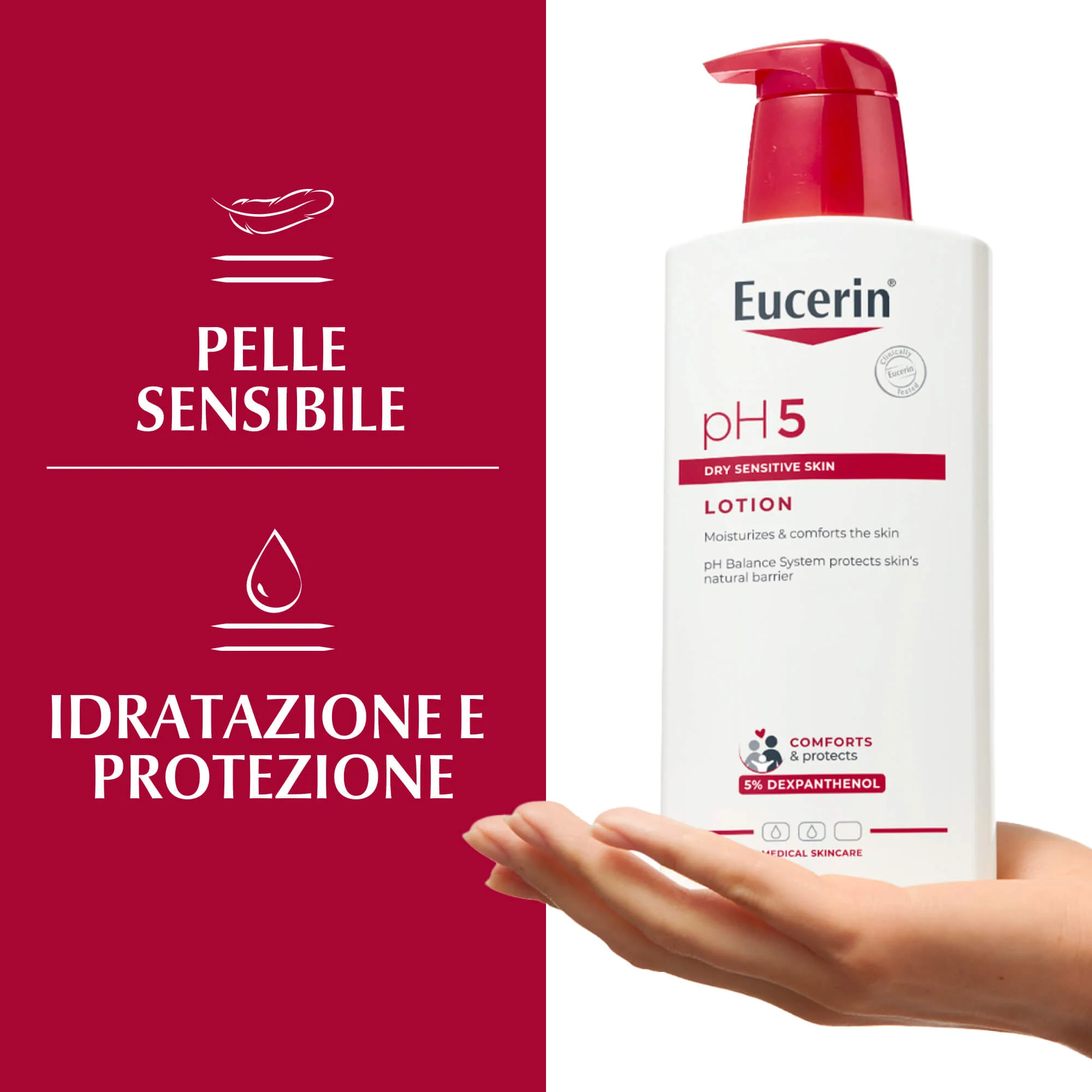 pH5 pH5 mitrinoša ķermeņa emulsija - ķermeņa krēms