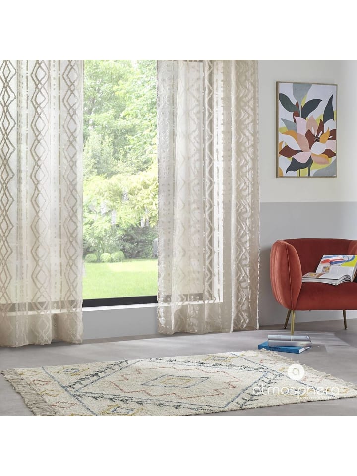 Atmosphera Créateur d'intérieur Gardine in beige günstig kaufen onesize