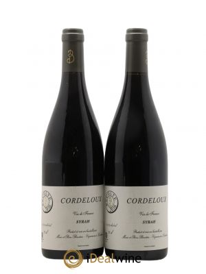 Vin de France Syrah Cordeloux Marie et Pierre Bénetière (Domaine)  2016 - Lot de 2 Bouteilles