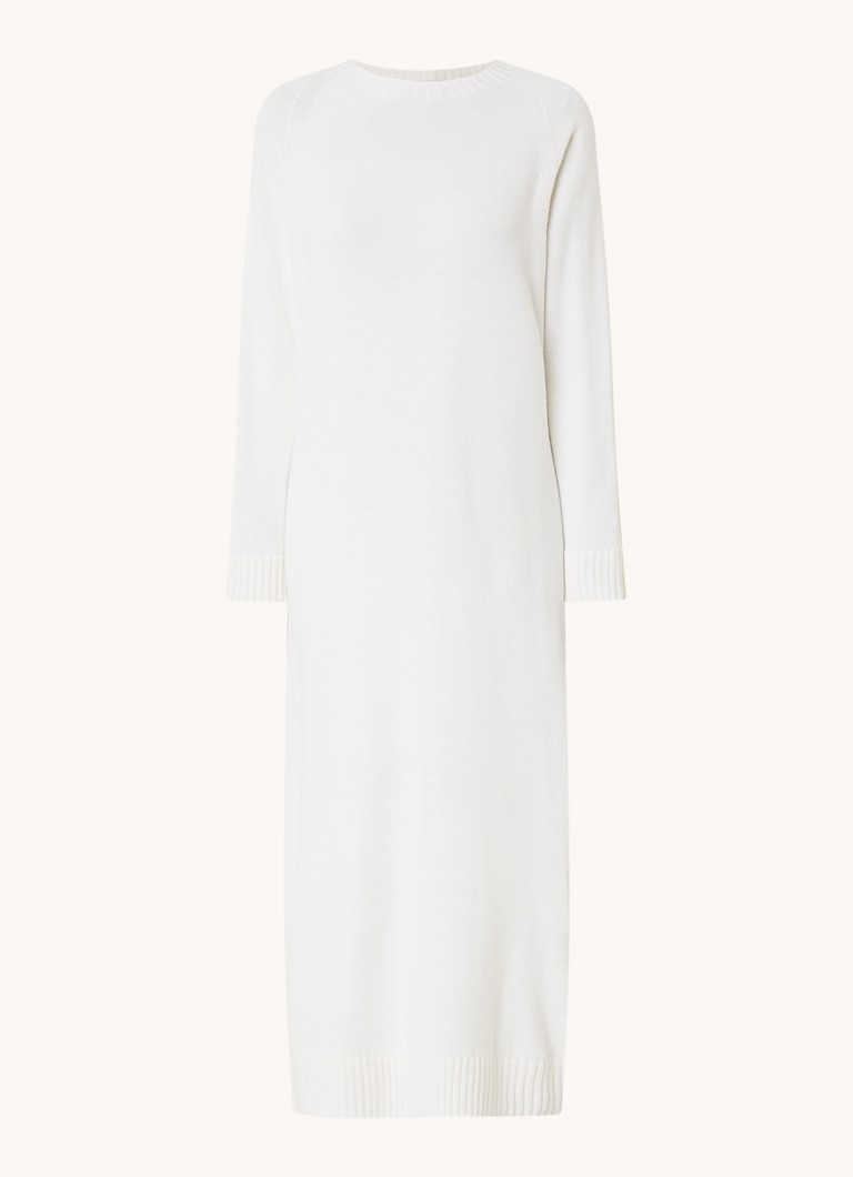 Abito midi MaxMara Scrivia in maglia di pregiata lana vergine.