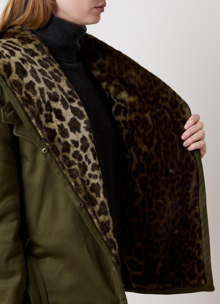 Isabel Marant  Jerika jack met capuchon en ceintuur