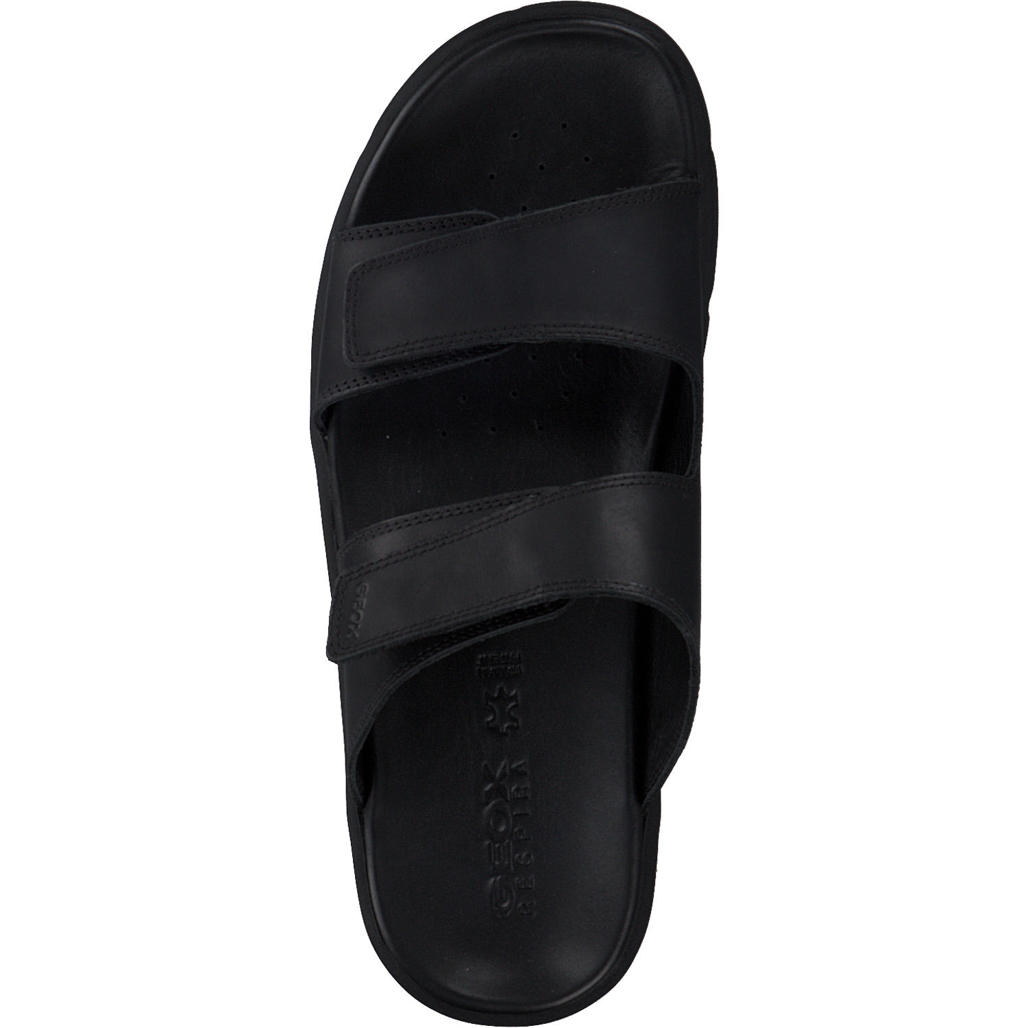 Geox U35BGB, Pantoletten & Badeschuhe, Herren, black
