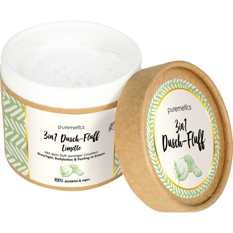 Salzpeeling Limette No10 3in1 Dusch-Fluff