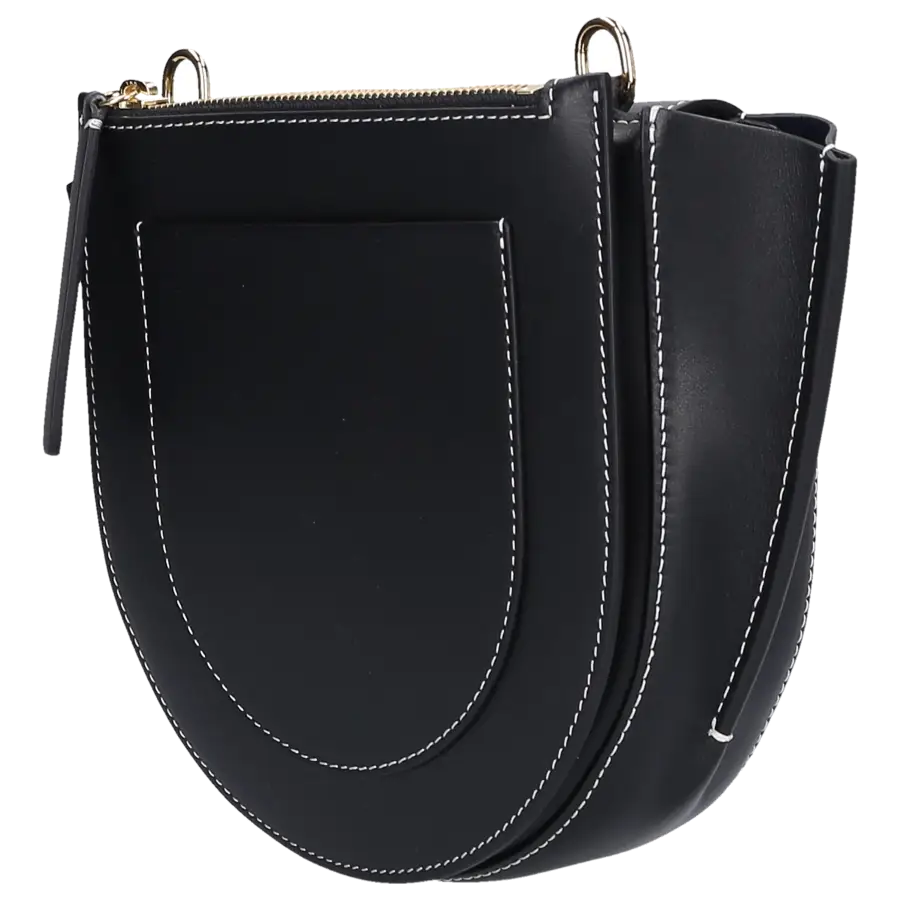 Wandler - Handtasche HORTENSIA MINI Kalbsleder - schwarz