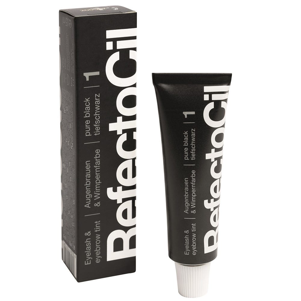 RefectoCil Augenbrauen- & Wimpernfarbe Nr. 1 Tiefschwarz 15 ml